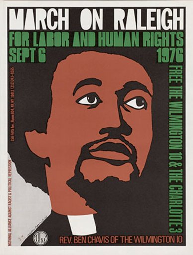 March On Raleigh Political Poster