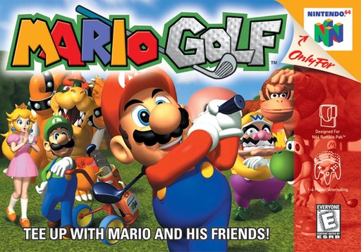 Mario Golf Box Art