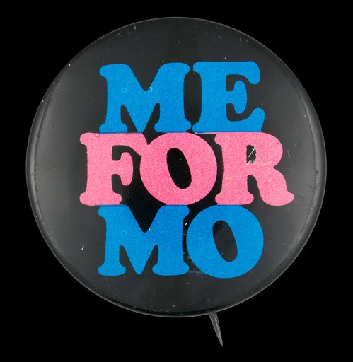 Me For Mo Udall Campaign Button 