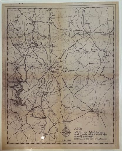 Mecklenburg County Map