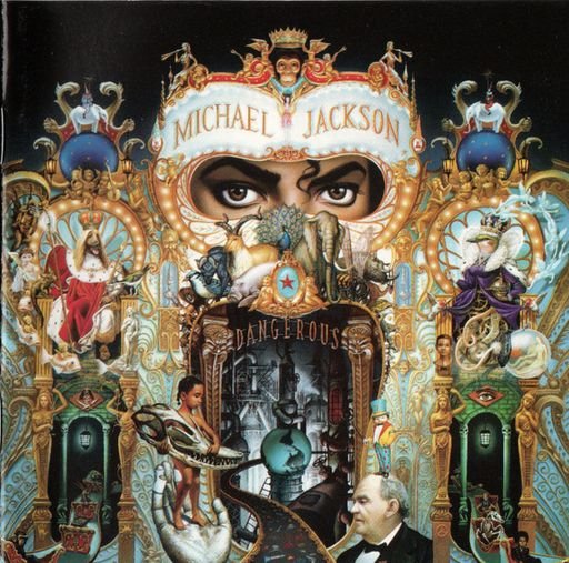 Michael Jackson's dangerous album cover, 1991