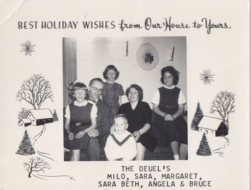Midcentury Christmas Card from Iowa