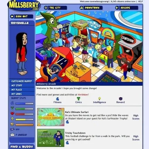 Millsberry: Virtual world design and brand integration