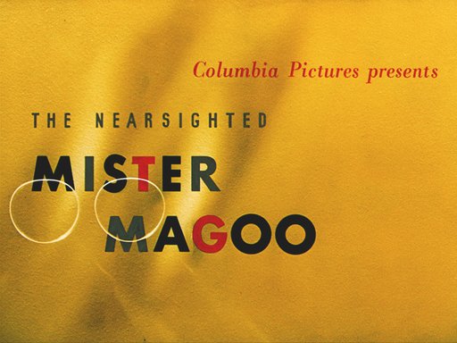 Mister Magoo Opening Sequence