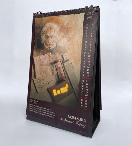 Modi Xerox Desk Calendar 1992