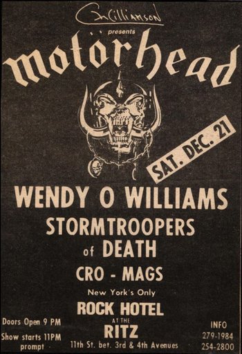 Motörhead at the Rock Hotel