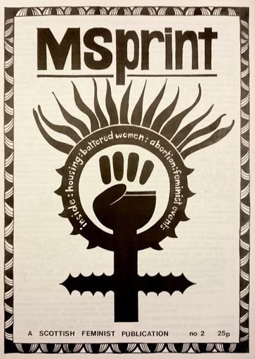 MSprint. A Scottish feminist publication