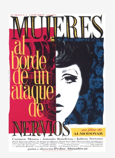 Mujeres al Borde de un Ataque de Nervios Poster