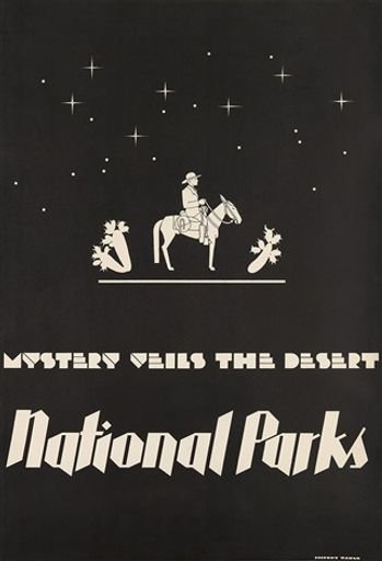 “Mystery veils the desert/National Park”