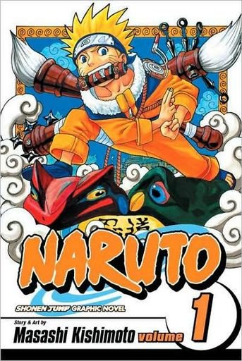 Naruto Manga Cover, Volume 1 (1999)