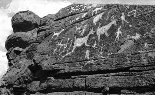 Native American Petroglyphs near Tuscon, Arizona