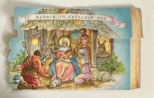 Nativity Scene postcard