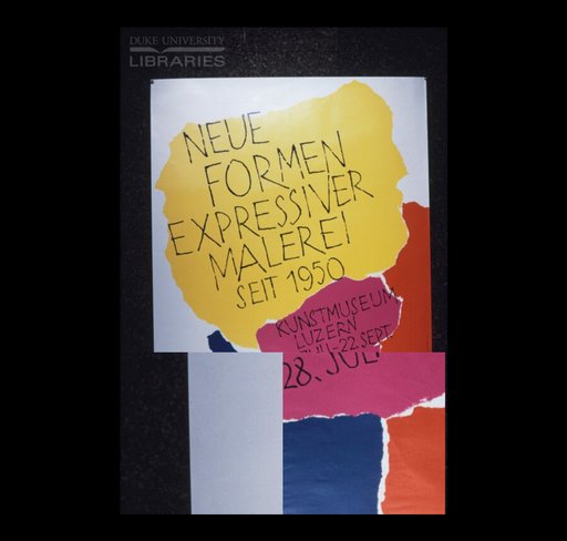 “Neue Formen Expressiver Malerei Seit 1950”