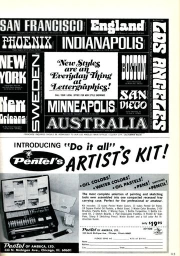 “New Styles are an Everyday Thing at Lettergraphics”