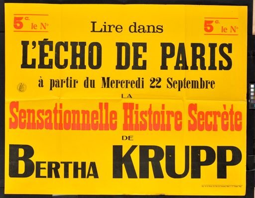 Newspaper poster