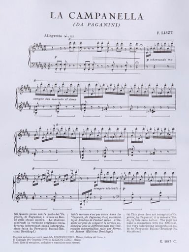 No. 3 in G-sharp minor, "La campanella"