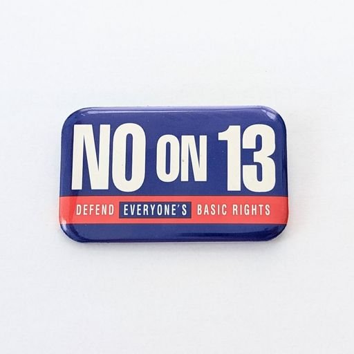 NO ON 13 Button