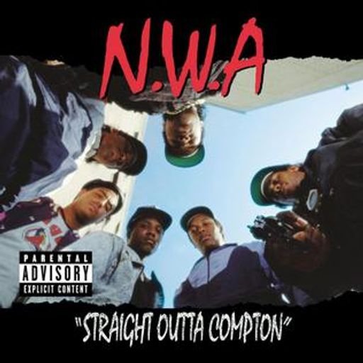 NWA “Straight Outta Compton” Album Cover