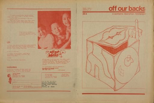 Off Our Back, vol. 1, no. 17