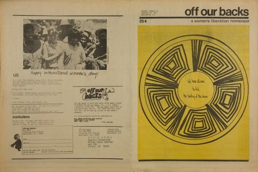 Off Our Back, vol. 1, no. 18