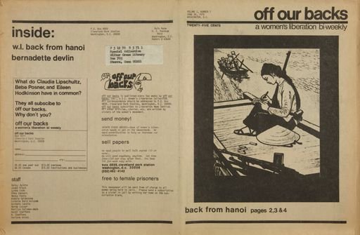 Off Our Back, vol. 1, no. 7