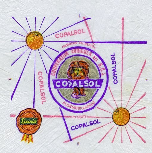 Orange Paper, Fruit Wrapper: Copalsol