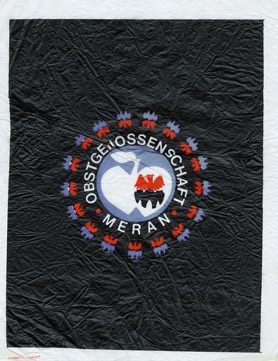 Orange Paper, Fruit Wrapper: Obstgenossenschaft Meran