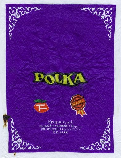 Orange Paper, Fruit Wrapper: Polka