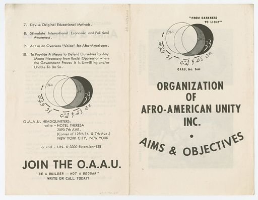 Organization of Afro-American Unity Inc