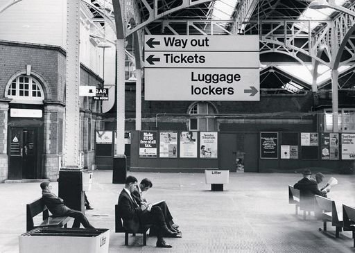 Paddington Station featuring Rail Alphabet