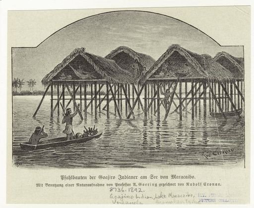 Palafitos de indígenas guajiros - Maracaibo Lake