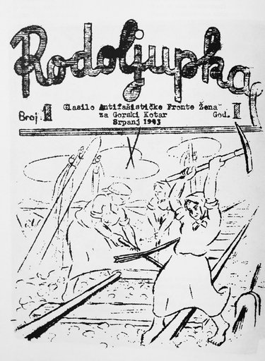 Patriot woman: Section of the Women's Antifascist Front of Gorski Kotar, Issue #1
