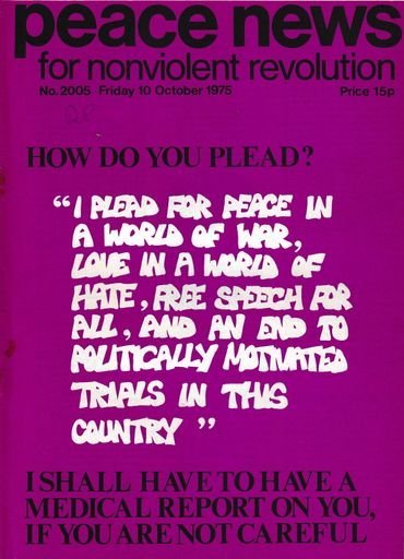 Peace News, n° 2005