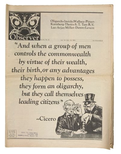 Peninsula Observer, vol. 2, no. 10