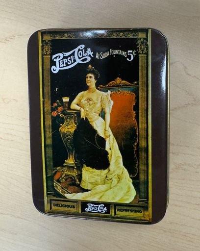 Pepsi-Cola Vintage Tin Box