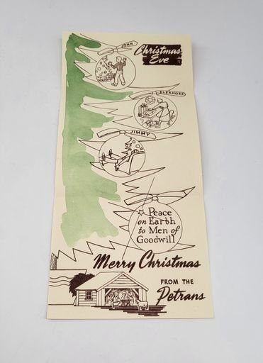 Petrans' Christmas card