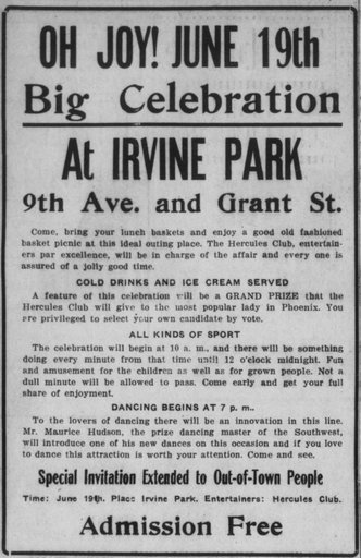 Phoenix tribune - Emancipation Celebration Ad