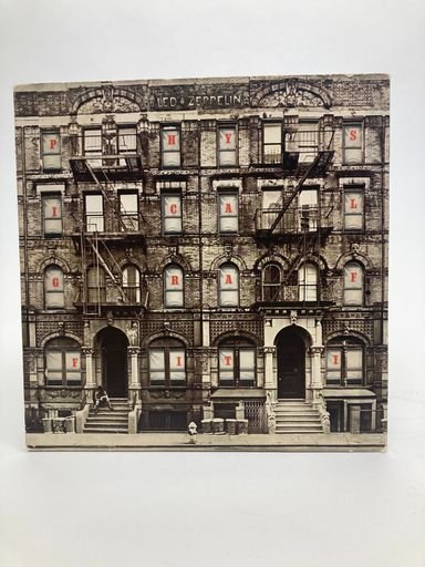 “Physical Graffiti” vinyl record by Led Zeppelin, 1975