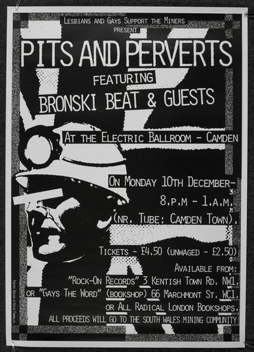Pits and Perverts Bennefit Concert Poster