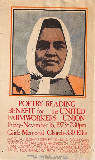 Poetry Reading Benefit for the United Farmworkers Union