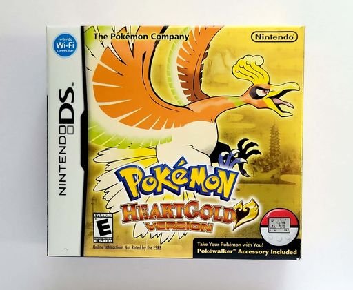 Pokèmon HeartGold Version Packaging
