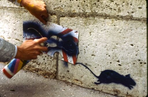 Polaroid of French Street Art
