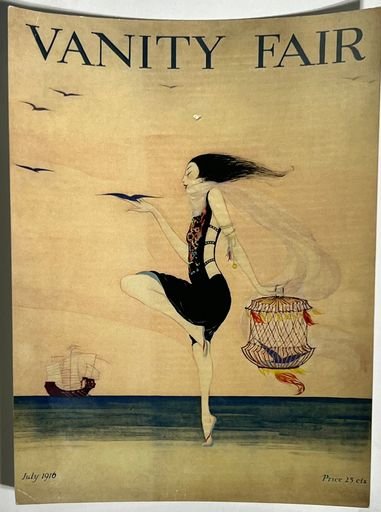 Postcard of Cover for Vanity Fair