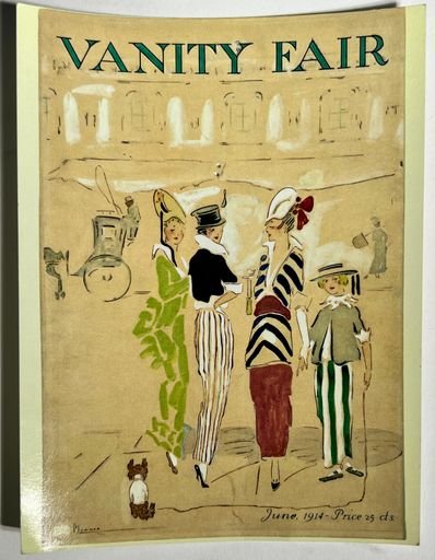 Postcard with Vanity Fair Cover