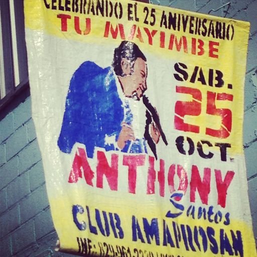 Poster/Banner for music event in the Dominican Republic
