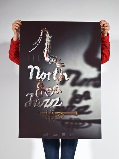 Poster for North Sea Jazz Festival (Ahoy, Rotterdam) Art Poster Competition
