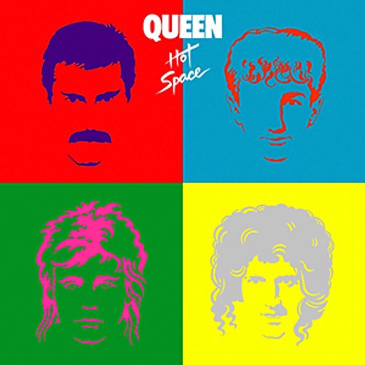 Queen “Hot Space” Album Cover
