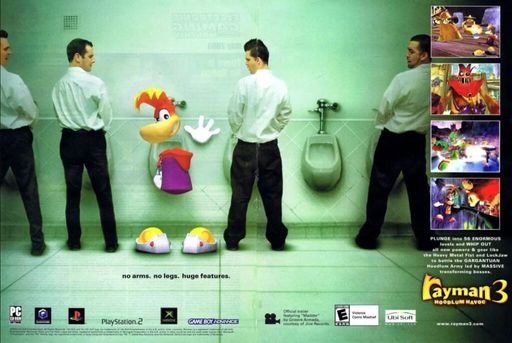 Rayman 3: Hoodlum Havoc Bathroom 