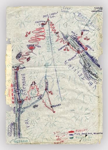 Regina Zimet's Escape Route Map