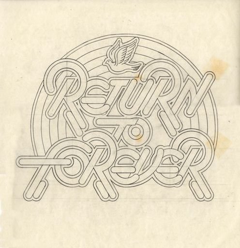 Return to Forever lettering